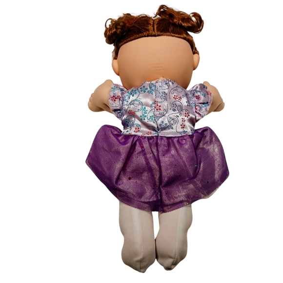 PA 15 FB 14” Cabbage Patch PLAY ALONG 2007 Brunette Hair Green Eyes Happy Face - Picture 3 of 9